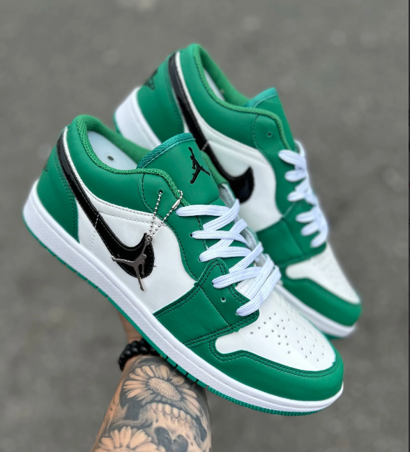 Air Jordan Low  (Verde e Branco)